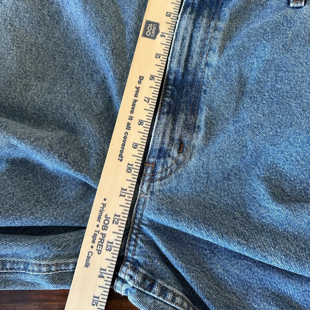 Harley Davidson Men’s 44x32 Light Wash Straight Leg Jeans 100% Cotton Biker - Picture 13 of 14
